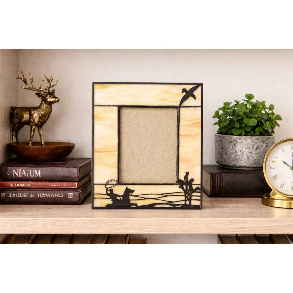 Stained Glass Picture Frame 3.5